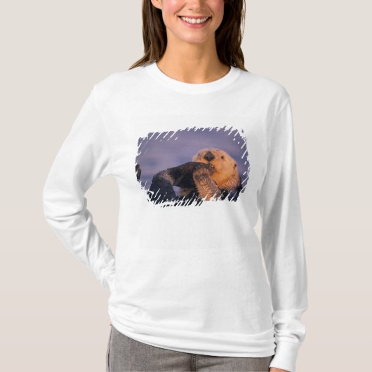 Zeeotter, Enhydra lutris T-shirt (Voorkant)
