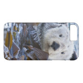 Zeeotter gewikkeld in kelp Case-Mate iPhone case (Achterkant (Horizontaal))