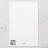 Zeeotter Gezicht Briefpapier (Achterkant)