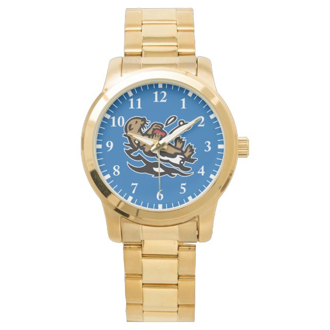 Zeeotter Horloge (Voorkant)