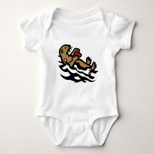 Zeeotter Romper (Voorkant)