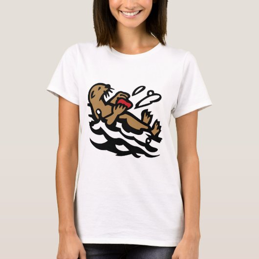 Zeeotter T-shirt (Voorkant)