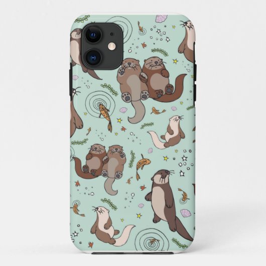 Zeeotter telefoonhoesje Case-Mate iPhone case (Achterkant)