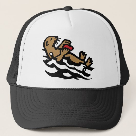 Zeeotter Trucker Pet (Voorkant)
