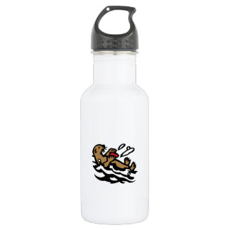 Zeeotter Waterfles