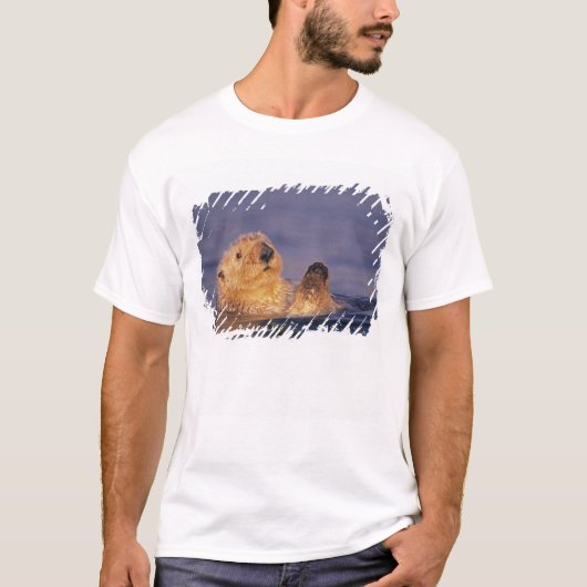 Zeeotters, Enhydra lutris 2 T-shirt (Voorkant)