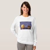 Zeeotters, Enhydra lutris 4 T-shirt (Voorkant volledig)