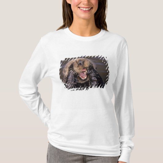 Zeeotters, Enhydra lutris 6 T-shirt (Voorkant)