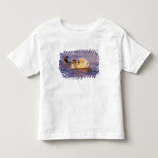 Zeeotters, Enhydra lutris Kinder Shirts (Voorkant)