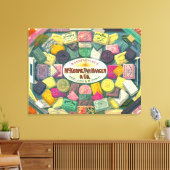 zeep AD 1865 Canvas Afdruk (Insitu (Woonkamer))