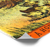 zeep adverteren poster (Hoek)