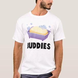 zeep - boeddies - bubels - kostuum - 2 van de 2 be t-shirt