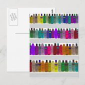 Zeep Bottelregenboog - voor badkamers, zout, enz. Briefkaart (Voorkant / Achterkant)