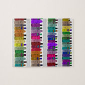 Zeep Bottelregenboog - voor badkamers, zout, enz. Legpuzzel (Horizontaal)