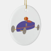 Zeep Box Derby Keramisch Ornament (Rechts)