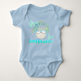 Zeep Bubbels baby boy blauw Romper