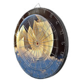 Zeep Bubble op sneeuw Dartbord (Voorkant Rechts)