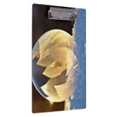 Zeep Bubble op sneeuw Klembord (Rechts)