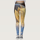 Zeep Bubble op sneeuw Leggings (Voorkant)