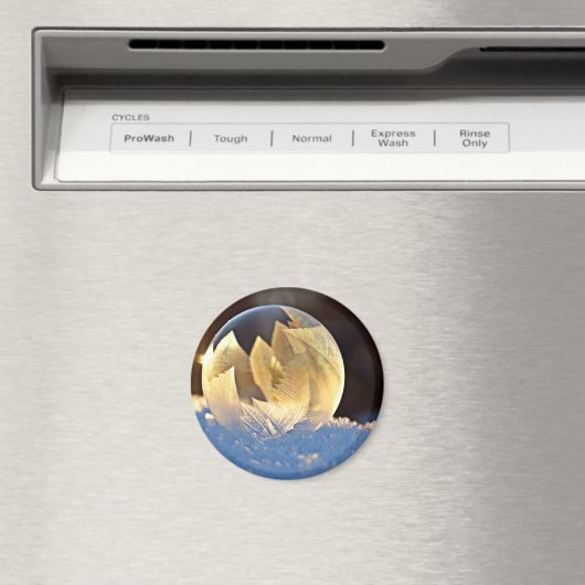 Zeep Bubble op sneeuw Magneet (Insitu (Vaatwasser))