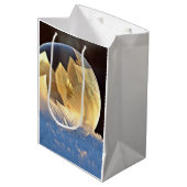 Zeep Bubble op sneeuw Medium Cadeauzakje (Voorkant Gekanteld)