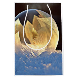 Zeep Bubble op sneeuw Medium Cadeauzakje