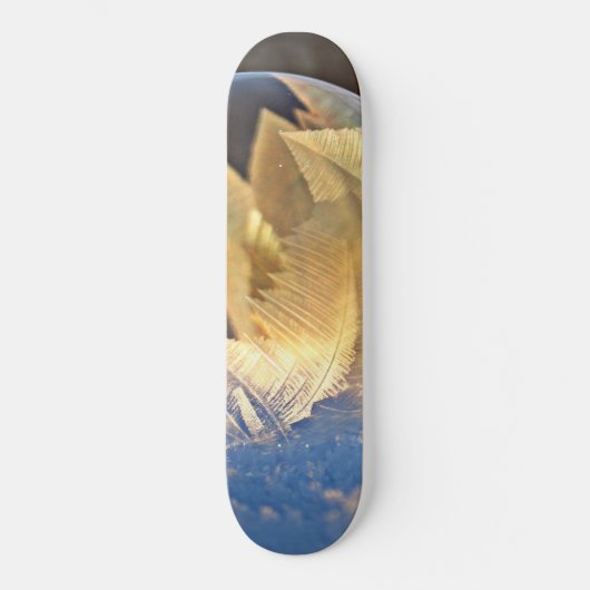 Zeep Bubble op sneeuw Persoonlijk Skateboard (Voorkant)