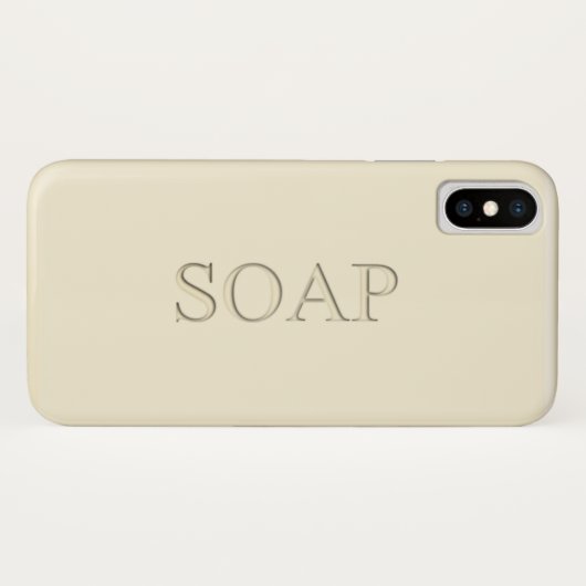 Zeep Case-Mate iPhone Case (Achterkant (horizontaal))