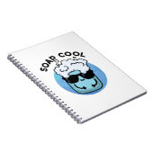 Zeep Cool Grappige Zeep Pun Notitieboek (Rechterzijde)