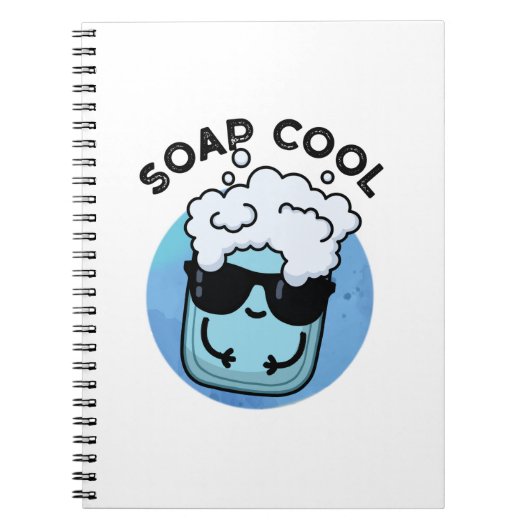 Zeep Cool Grappige Zeep Pun Notitieboek (Voorkant)