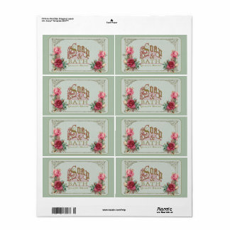 ZEEP EN BAD ~ Etiketten