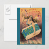 zeep en Briefkaart van het huis (Voorkant / Achterkant)