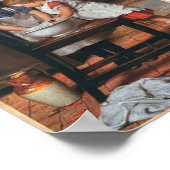 zeep en druk af poster (Hoek)