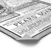 zeep en druk af. poster (Hoek)