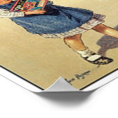 zeep en druk af poster (Hoek)