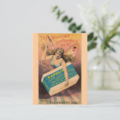 zeep en melk briefkaart (Staand voorkant)