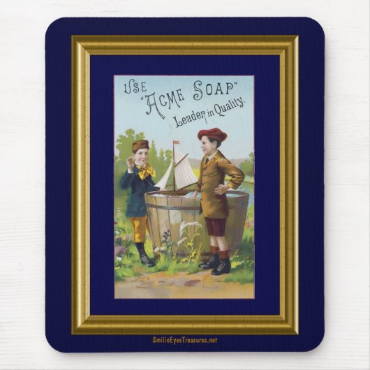 zeep en mousepad muismat (Voorkant)