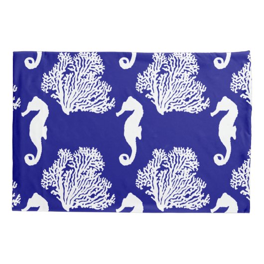 Zeep- en zeekust kussensloop (Achterkant)