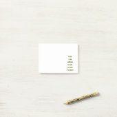 Zeep grappige tekst post-it® notes (Op bureau)