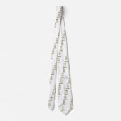 Zeep grappige tekst stropdas (Achterkant)