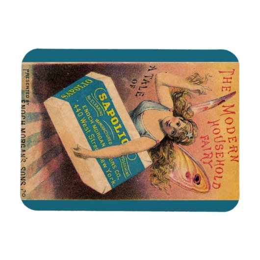  zeep & huisvuil magneet (Horizontaal)