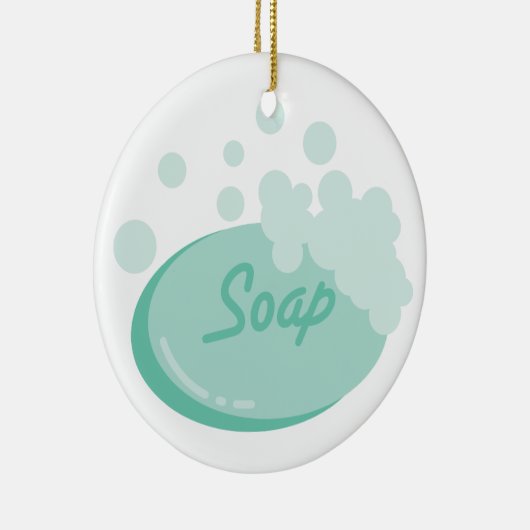 Zeep Keramisch Ornament (Rechts)
