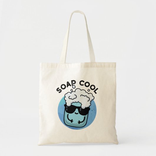 Zeep Koele Grappige Zeep Pun Tote Bag (Voorkant)
