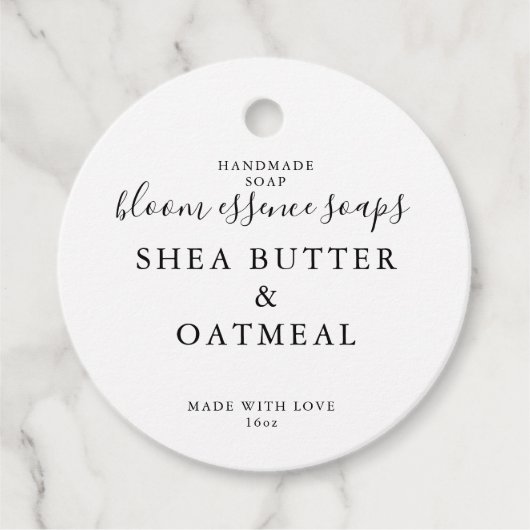 Zeep Labels (Voorkant)