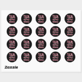 Zeep maken is de chocolade van Hobbies zeepmaker Ronde Sticker (Vel)