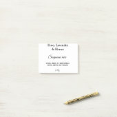 Zeep Naam Gewicht Website Ingrediënten Details Q R Post-it® Notes (Op bureau)