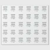 zeep naam gewicht website ingrediënten details tek cadeaupapier (Vlak)