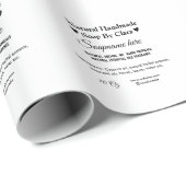 zeep naam gewicht website ingrediënten details tek cadeaupapier (Rol Hoek)