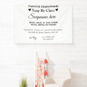 zeep naam gewicht website ingrediënten details tek spandoek (Insitu)