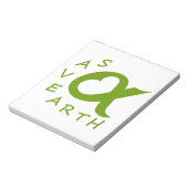 zeep notitieblok (Linkerzijde)